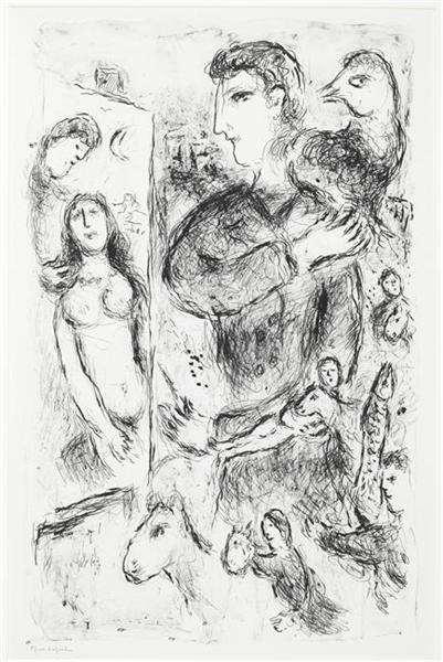 Творение, 1980 - Марк Шагал