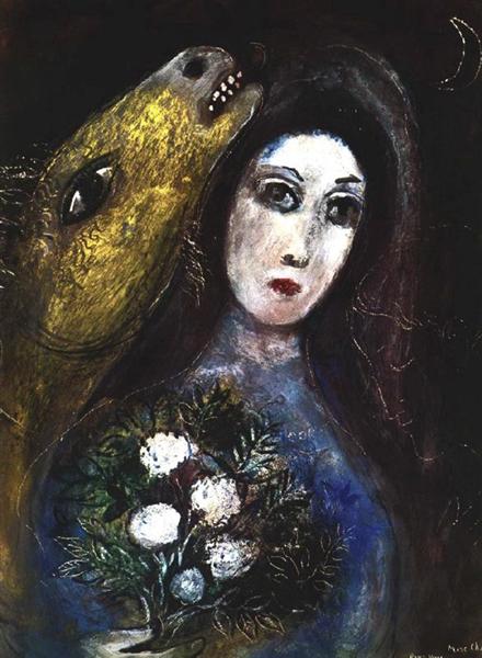For Vava, 1955 - Марк Шагал