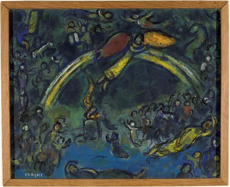 Ной і райдуга, c.1963 - Марк Шагал