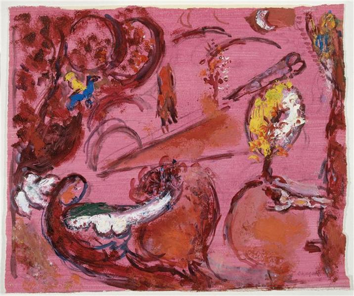 Song of Songs I, 1960 - Marc Chagall
