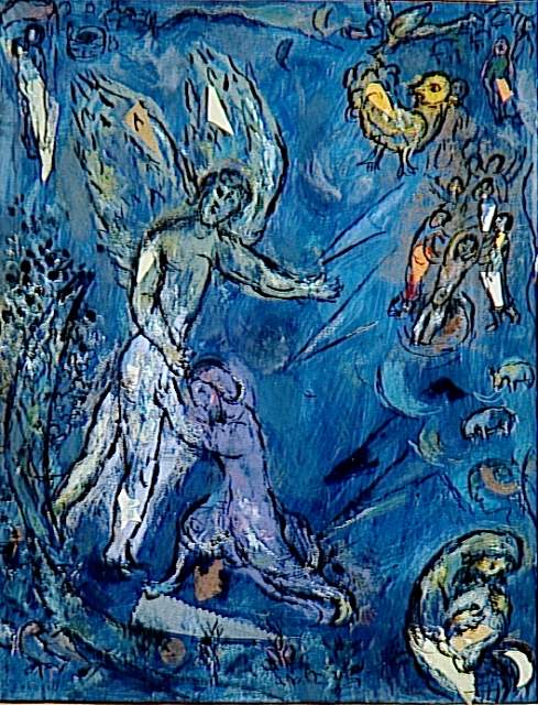 The Falling Angel, 1923 - 1947 - Marc Chagall - WikiArt.org