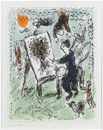 The winged painter - Marc Chagall