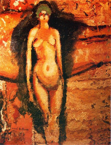 Standing Nude, 1910 - Марсель Дюшан