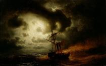 Burning Steamship - Маркус Ларсон