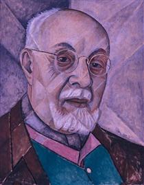 Portrait of Henri Matisse - Marija Bronislawowna Worobjowa-Stebelskaja