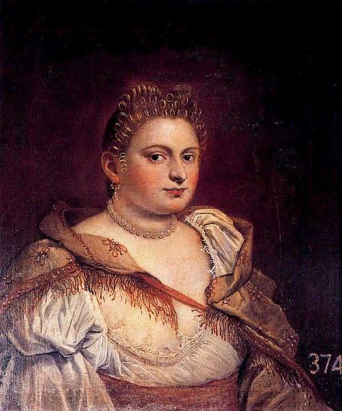 Venetian Woman (attributed) - Marietta Robusti