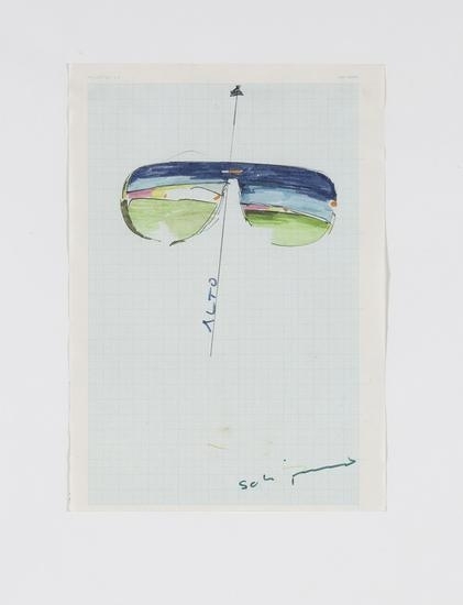 Untitled (Glasses), 1973 - Маріо Шифано