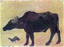 A bull - Martiros Sarjan