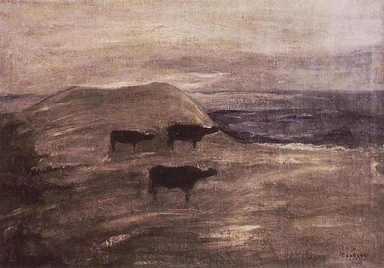 Bulls, 1903 - Мартирос Сарьян