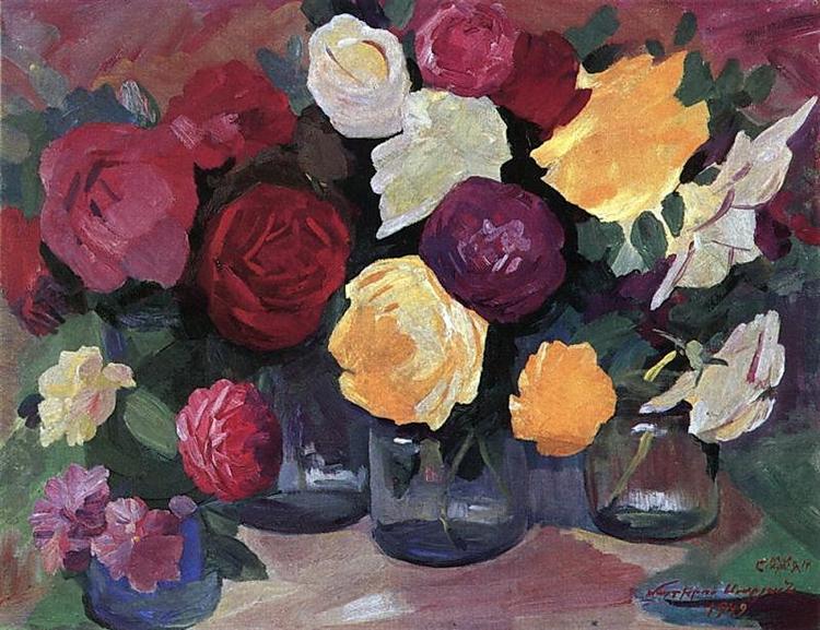 Roses, 1949 - Martiros Sarjan