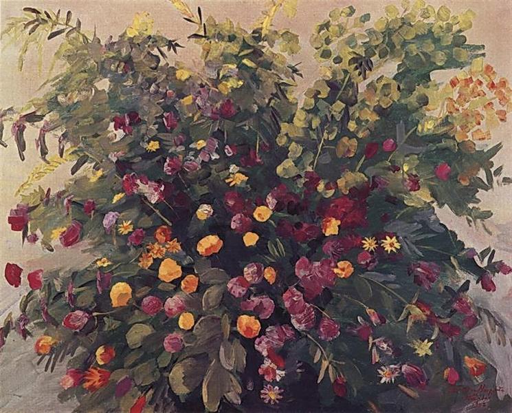 Spring flowers, 1947 - 马尔季罗斯·萨良