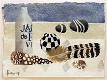 Feathers and Shells - Mary Fedden