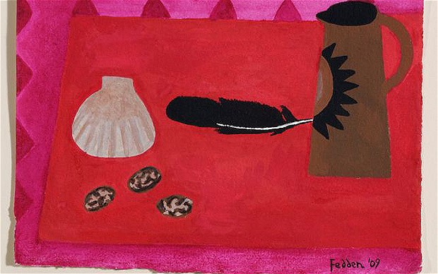 Red Table, Brown Jug, 2009 - Mary Fedden