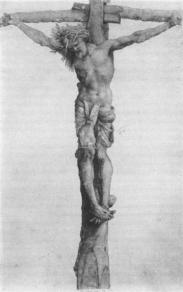 Crucifixion, 1501 - 1502 - Матіас Грюневальд