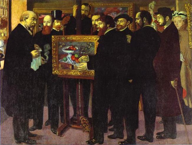 Hommage à Cézanne, 1900 - Maurice Denis