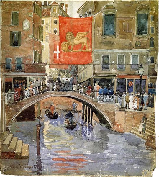 Venice, c.1898 - c.1899 - Моріс Прендергаст