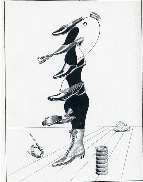 Ілюстрація до "Тижня доброти", 1934 - Макс Ернст