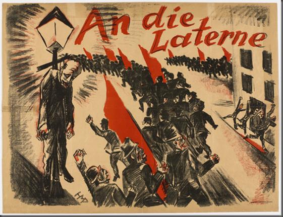 Poster for periodical An die Laterne (To the Lamp Post), 1919 - Макс Пехштейн