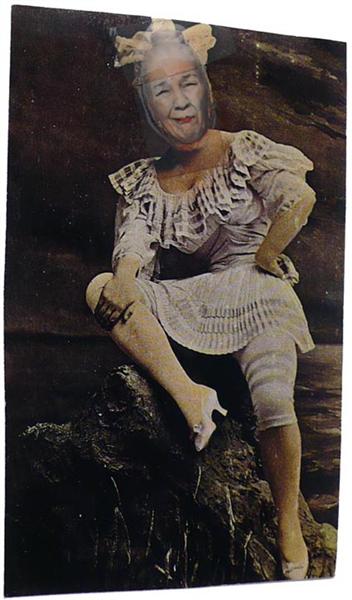 Ridiculous Portrait (Woman in a Bathing Costume), 1972 - Мей Вілсон