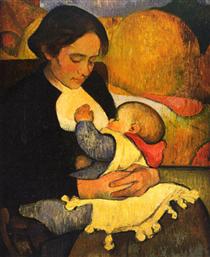 Maternity: Mary Henry Breastfeeding - Мейер де Хан
