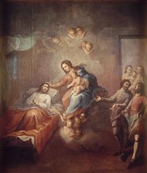 The Conversion of Saint Ignatius Loyola - Miguel Cabrera