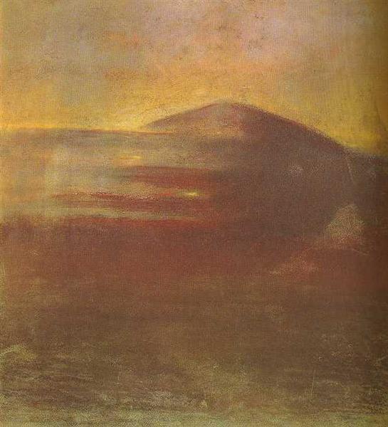 Deluge (II), 1904 - Mikalojus Konstantinas Ciurlionis