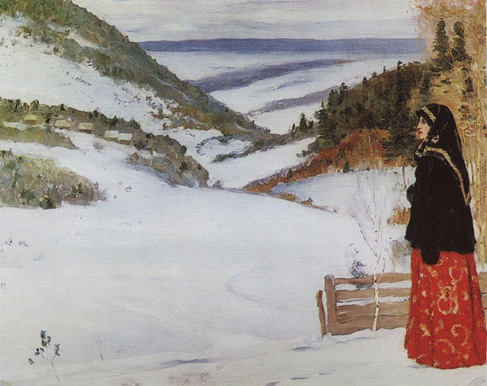 Winter in Skit, 1904 - Mikhaïl Nesterov