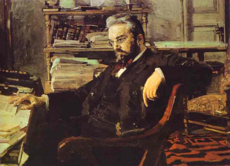 Portrait of a Businessman K. Artsybushev, c.1896 - Mikhail Vrubel
