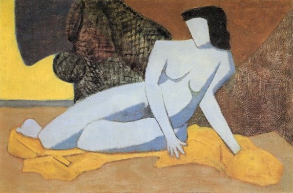 The blue nude