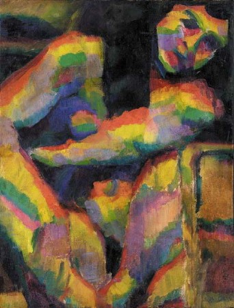 Synchromist Nude, 1913 - Морган Расселл