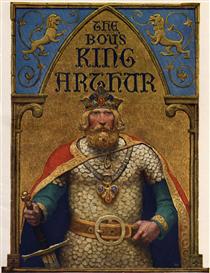 Title page of The Boy's King Arthur - Ньюел-Конверс Ваєт