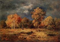 Approach of a Thunderstorm - Narcisse-Virgilio Diaz