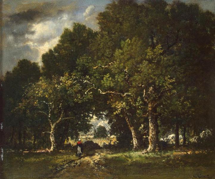 Road in the Wood, 1850 - Narcisse-Virgilio Diaz