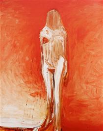 Untitled, Standing Figure - Nathan Oliveira
