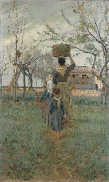 Return from the fields (Spring) - Niccolo Cannicci