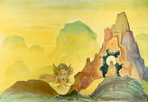 Arhat, 1932 - Nikolái Roerich