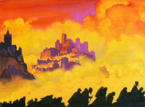 Armageddon, c.1935 - Nikolái Roerich