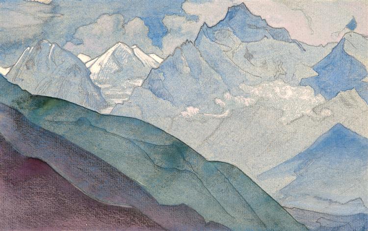 Bell Mountain, 1932 - Nikolai Konstantinovich Roerich