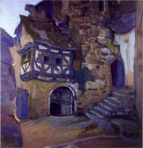 Gegstad manor, 1912 - Nikolái Roerich
