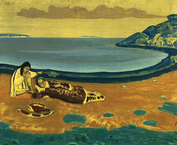 Hunter's dream, 1916 - Nicolas Roerich