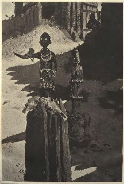 Idol, 1898 - Nikolái Roerich