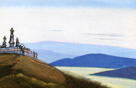 Idols, 1943 - Nikolái Roerich