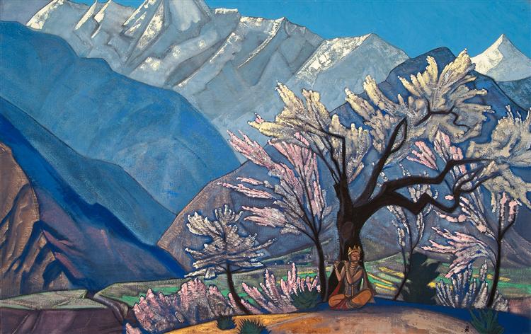 Krishna (Spring in Kulu), 1930 - Nicholas Roerich