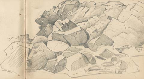 Monhegan (study), 1922 - Николай  Рерих