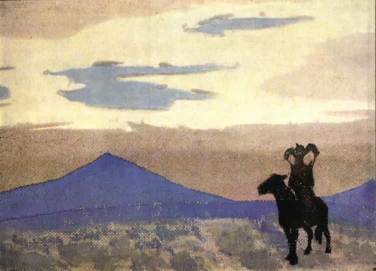 Mother of Genghis Khan, 1931 - Nicolas Roerich