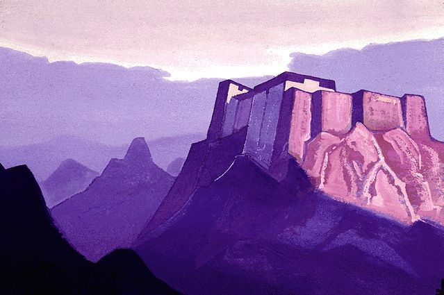 Mountain Abode, 1923 - Nicholas Roerich