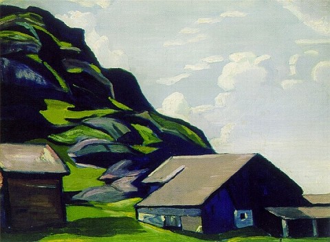 Mountain Luton, 1922 - Nikolai Konstantinovich Roerich