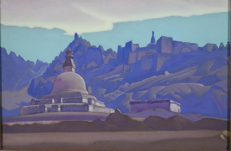 She monastery, 1937 - Nicolas Roerich