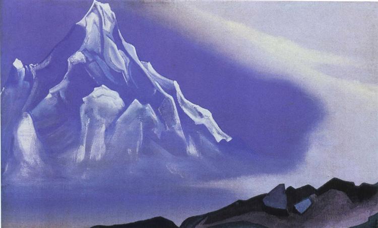 Silvery realm, 1938 - Nikolai Konstantinovich Roerich