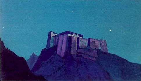 Stronghold of Tibet - Nikolai Konstantinovich Roerich